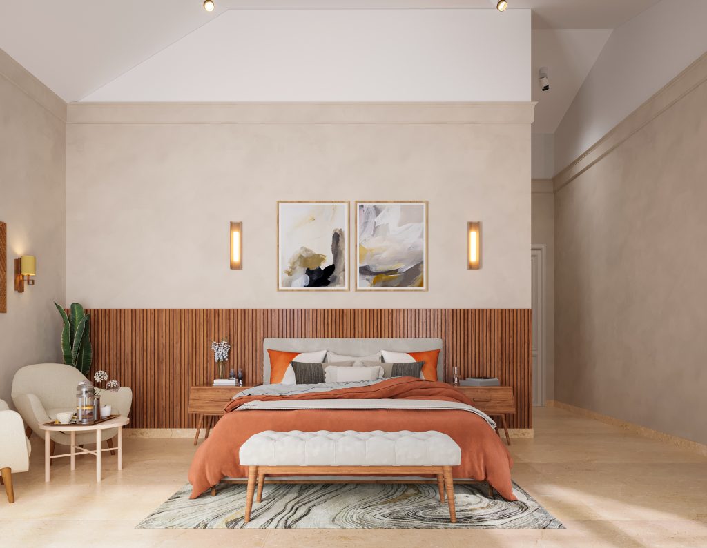 Buy luxury villas in Goa - master bedroom