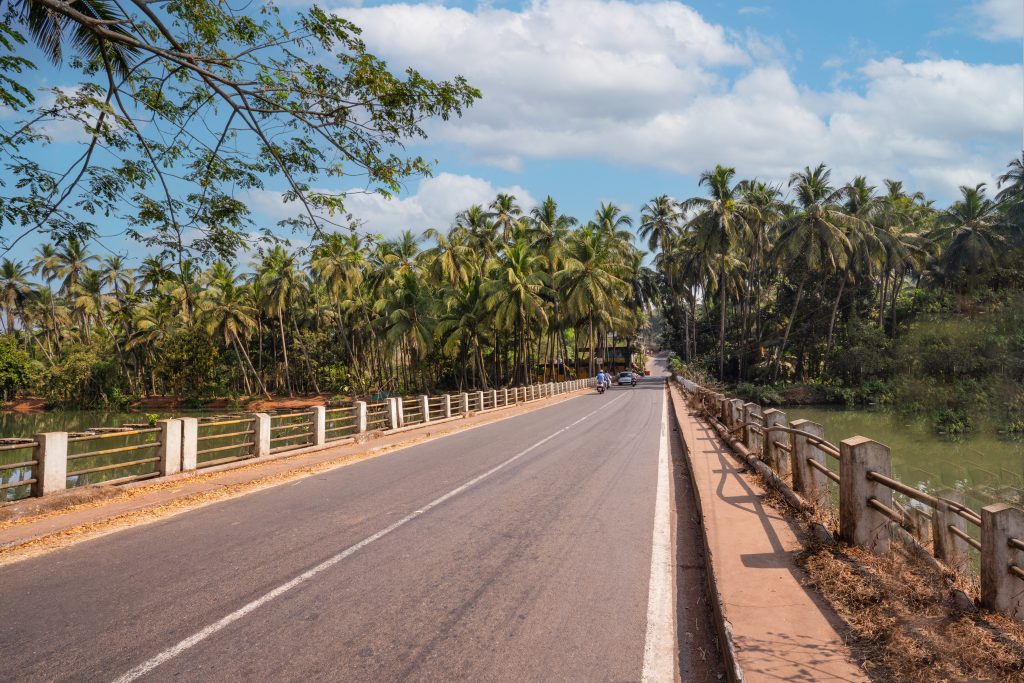 Luxury House For Sale In Goa - Road